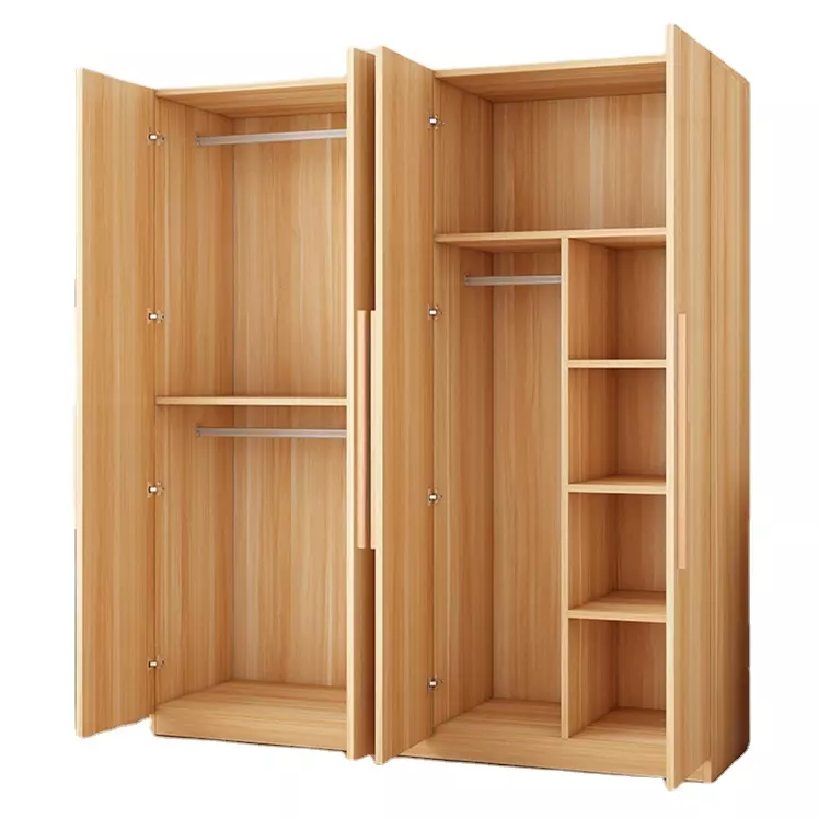 Armario de madera, armario para ropa, cajón, armario para dormitorio, organizador, armario grande