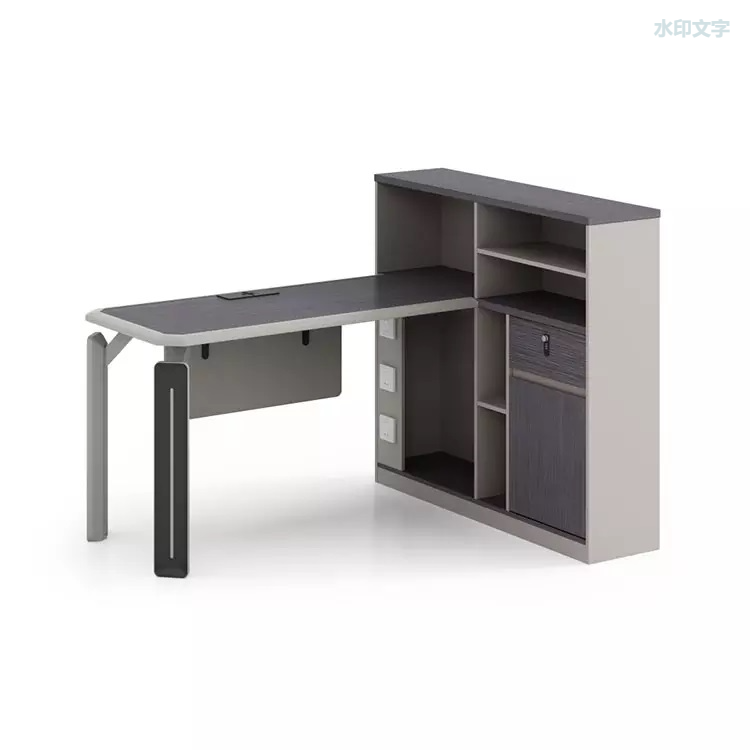 Oficina de escritorio de madera del diseño moderno de la tabla de la oficina pequeña oficina casera del escritorio de una persona pequeña