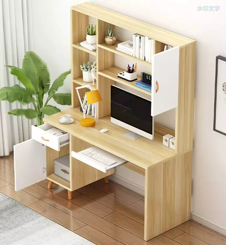 Escritorio de oficina adaptable del dormitorio de madera de la venta caliente de los muebles de Ministerio del Interior del estudio moderno del escritorio adulto del ordenador