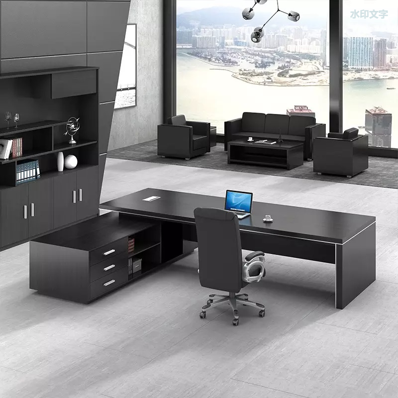 Mesa de lujo para director ejecutivo, mesa de madera para oficina, escritorio ejecutivo, muebles de oficina modernos, escritorio de oficina ejecutivo a la venta