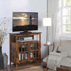 Convenience Concepts Big Sur Highboy Mueble para TV con gabinetes de almacenamiento