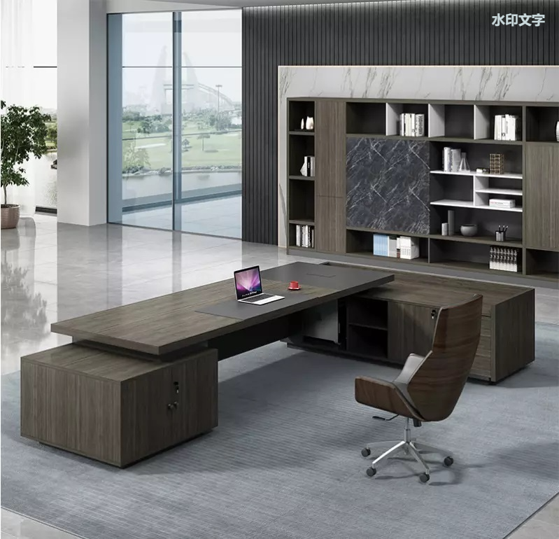 Nuevo Escritorio superior en ventas, muebles de oficina modernos de tamaño normal, escritorio de madera