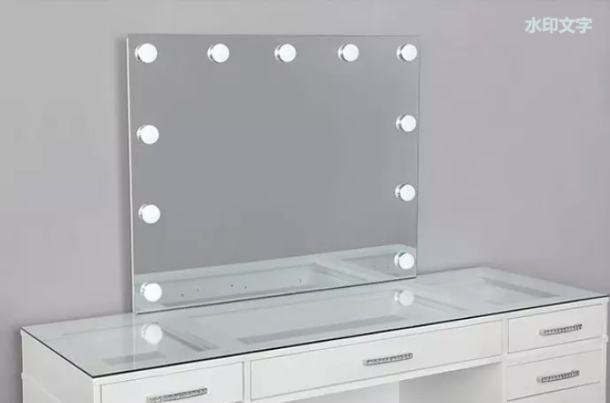 Muebles de dormitorio Tocador Tocadores de maquillaje Tocador Tocador Juegos de maquillaje con espejo iluminado
